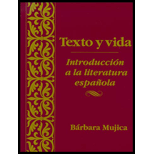 Texto Y Vida Volume I Introduccion A La Literatura Espanola Kean