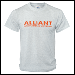 Distressed LOGO T-Shirt Ash