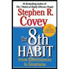 8th Habit : From Effectiveness to Greatness
