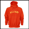 Hooded Sweatshirt Orange