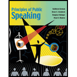 Principles of Public Speaking - Text Only