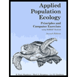 Applied Population Ecology Using Ramas Ecolab : Principles and Computer Exercises Using Ramas Ecolab 2.0 Revised -Text Only