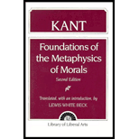 Foundations of the Metaphysics of Morals