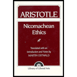 Nicomachean Ethics: Aristotle