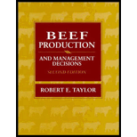 Beef Production and Management Decisions