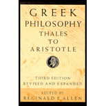 Greek Philosophy: Thales to Aristotle, Revised and Expanded