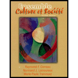 Ensemble : Culture Et Societe