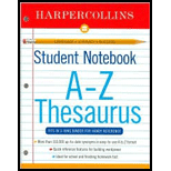 HarperCollins Student Notebook Roget's A-Z Thesaurus