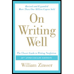 On Writing Well: Classic Guide to Writing Nonfiction, 30th Anniversary Edition
