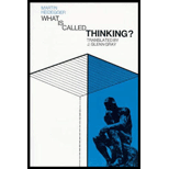 What is Called Thinking?