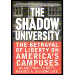 Shadow University : The Betrayal of Liberty on America's Campuses