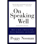 On Speaking Well/ Simply Speaking: How to Give a Speech with Style, Substance, and Clarity