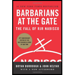 Barbarians at the Gate: Fall of RJR Nabisco
