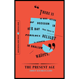 Present Age: On the Death of Rebellion