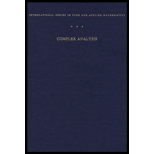 Complex Analysis