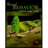 Animal Behavior : Mechanisms, Ecology, Evolution