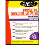 Punctuation, Capitalization, and Spelling