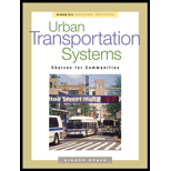 Urban Transportation Systems (Hardback)