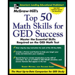 McGraw-Hill's Top 50 Math Skills for GED