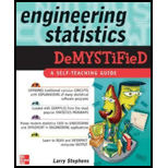 Engineering Statistics Demystified