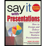 Say It With Presentations: Revised and Expanded