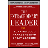 Extraordinary Leader: Turning Good Managers into Great Leaders