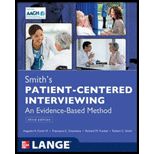 Smith's Patient Centered Interviewing: An Evidence-Based Method