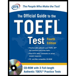 Official Guide to the TOEFL - With CD