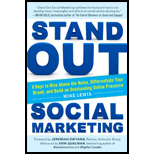 Stand Out Social Marketing: How to Rise Above the Noise, Differentiate Your Brand, and Build an Outstanding Online Presence