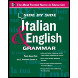 Side by Side: Italian and English Grammer