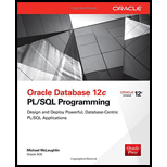 Oracle Database 12c PL/ SQL Programming