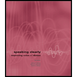Speaking Clearly: Improving Voice and Diction - With CD
