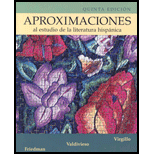 Aproximaciones Al Estudio De La Literature Hispanica