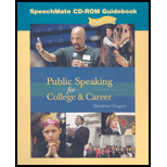 Public Speaking for College and Career-CD (2) (Software)