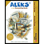 Aleks Users Guide and Access Code Stand Alone