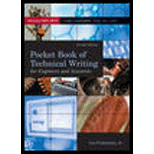 Pocket Book of Technical Writing for Engineering and Science
