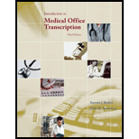 Introduction to Medical Office Transcription - With CD