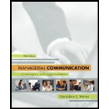Managerial Communication: Strategies And Applications