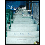 Statistical Techniques in Business and Economics - Text Only