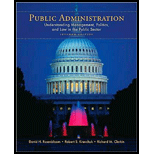 Public Administration : Understanding Management, Politics, and Law in the Public Sector