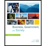 Business, Government and Society: A Managerial Perspective: Text and Cases