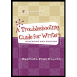 Troubleshooting Guide for Writers