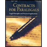Contracts for Paralegals : Legal Principles and Practical Applications