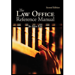 Law Office Reference Manual