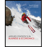 Applied Stat. In Bus. and Economics - Text Only