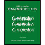 First Look at Communication Theory