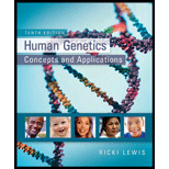 Human Genetics: Concepts and Applications - Text Only