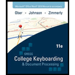 Gregg College Keyboarding Ms Word'10 Updated Manual