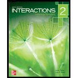 Interactions 2: Listening/Speaking - Text Only