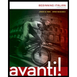 Avanti! Beginning Italian - Workbook / Lab.